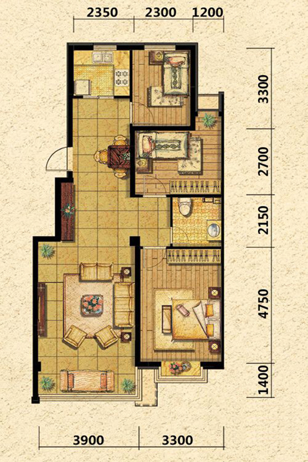 瑞士风情小镇三期铂邸_效果图_主图_1