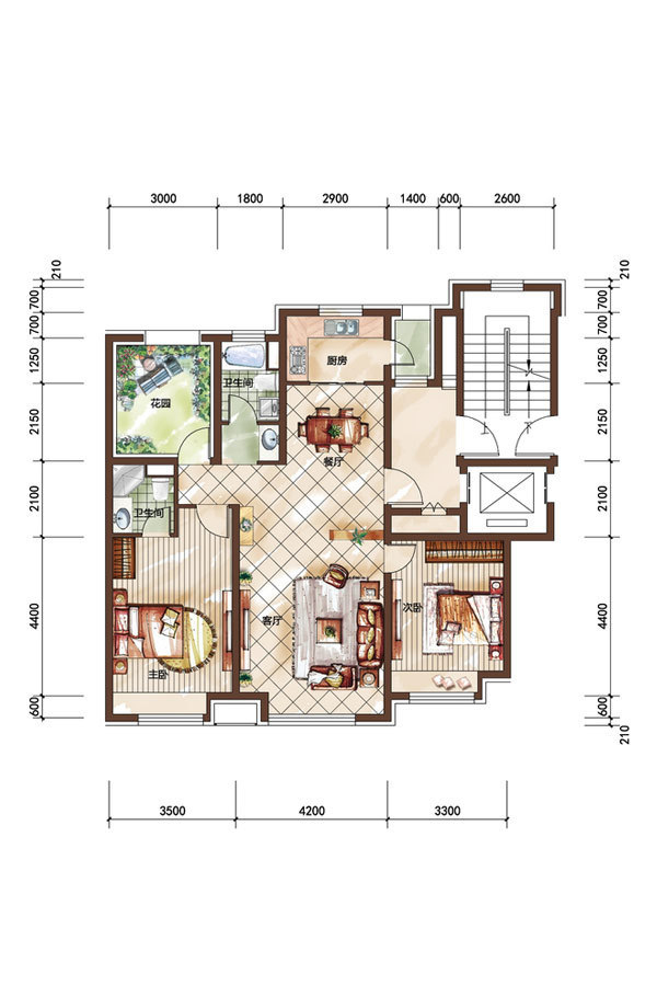 益田硅谷公馆_效果图_主图_1