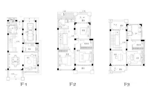 世纪天城二期13#标准层G户型-5室2厅3卫1厨建筑面积318.14平米