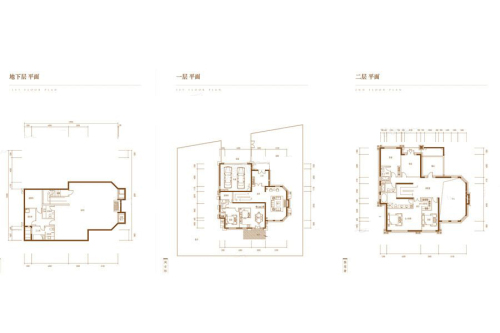 富力十二境独栋2A户型-4室2厅4卫1厨建筑面积499.00平米