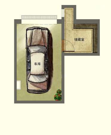 首创琥珀湾联排AI地下室-8室2厅3卫1厨建筑面积245.00平米