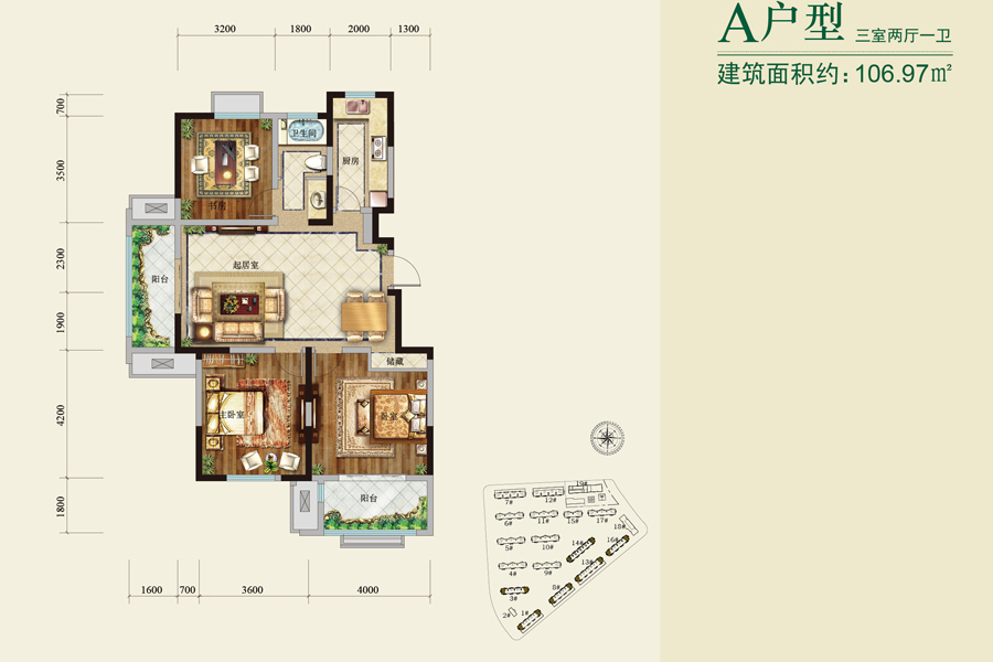 通宇林景熙园_效果图_主图_1