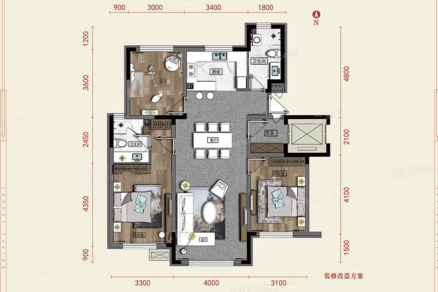 亿茂·禧悦风华_效果图_主图_1