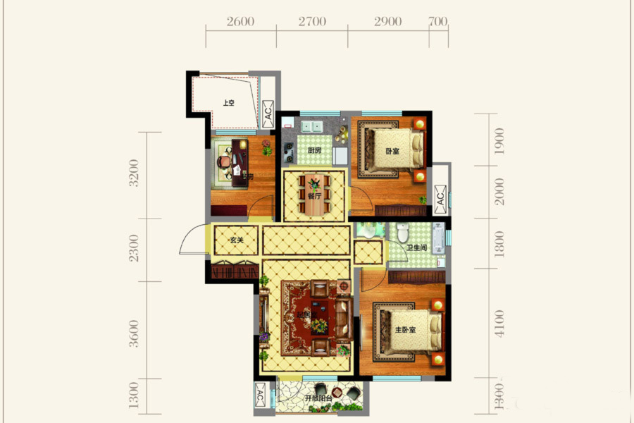 山东高速绿城·蘭園_效果图_主图_1