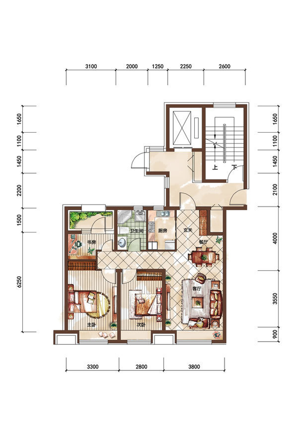 益田硅谷公馆_效果图_主图_1