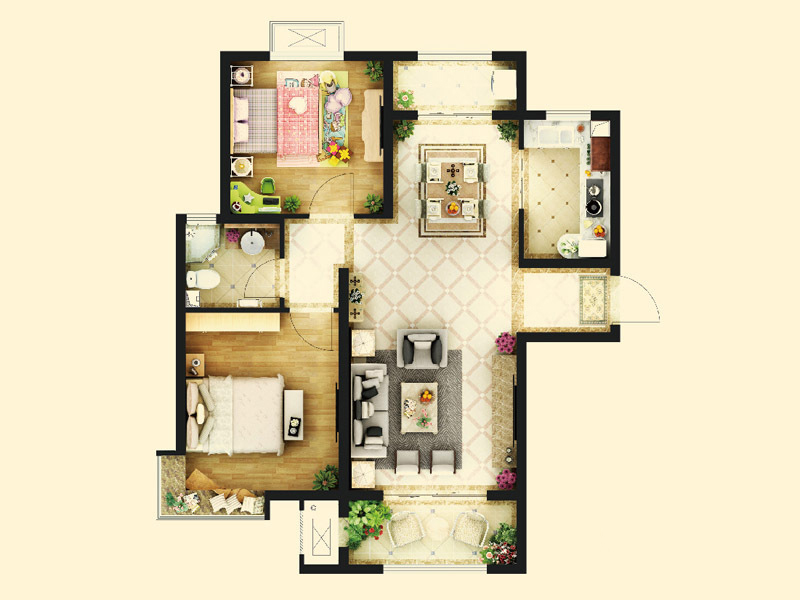 中铁·逸都国际_效果图_主图_1