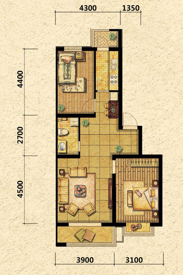 瑞士风情小镇三期铂邸_效果图_主图_1