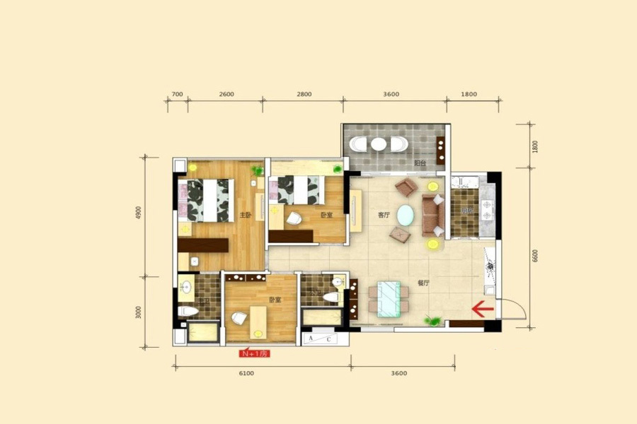 幸福里8号_效果图_主图_1