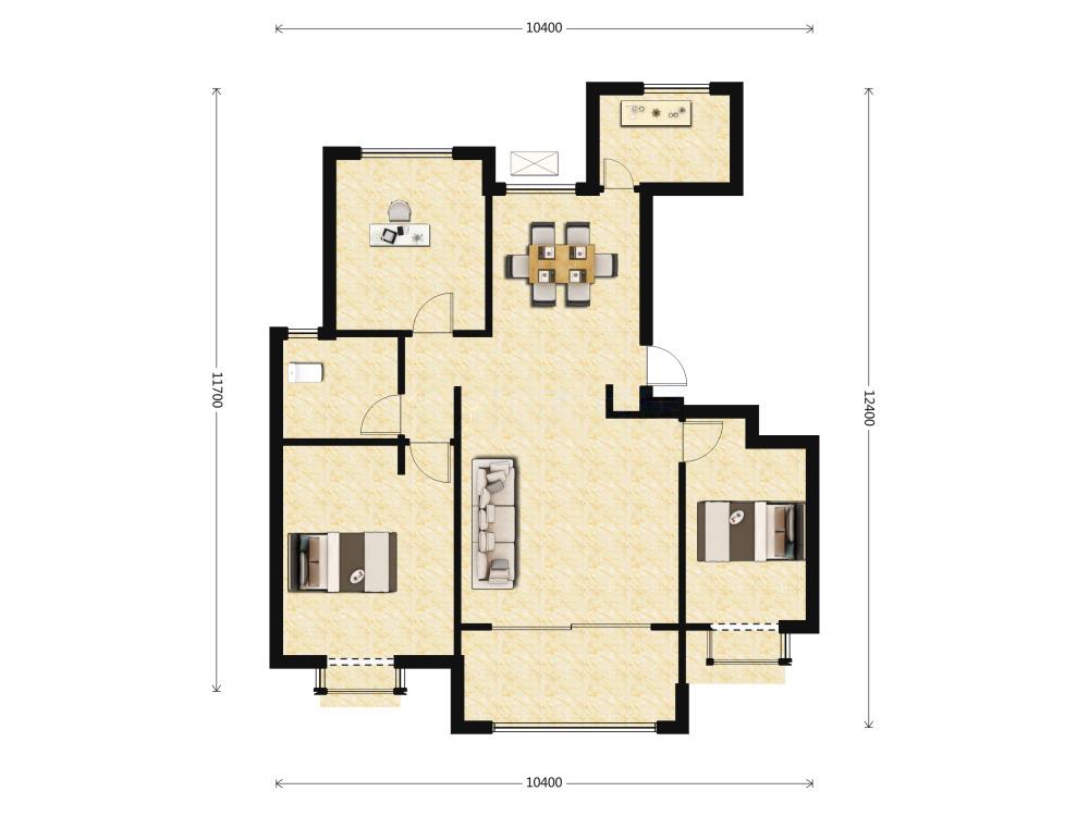 中建锦绣首府_效果图_主图_1