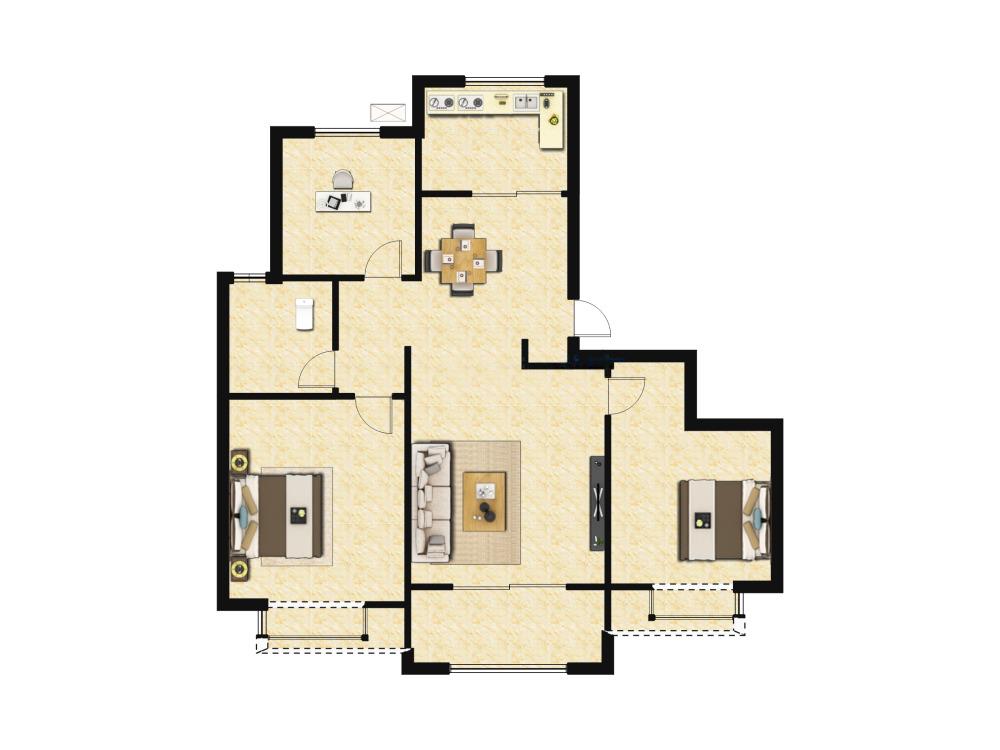 中建锦绣首府_效果图_主图_1