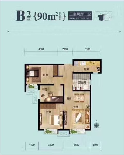 大唐比松花园_效果图_主图_1