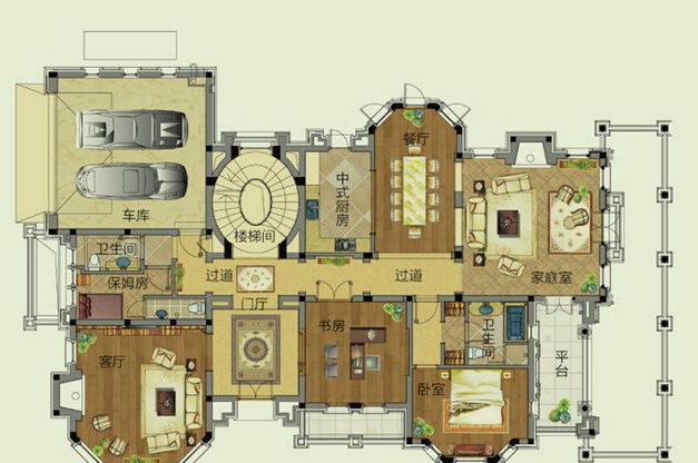 绿城千岛湖玫瑰园_效果图_主图_1