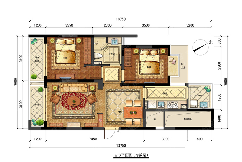 运河天城国际写字楼_效果图_主图_1