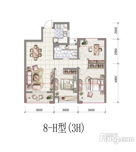 杭州嘉凯城名城博园_效果图_主图_1