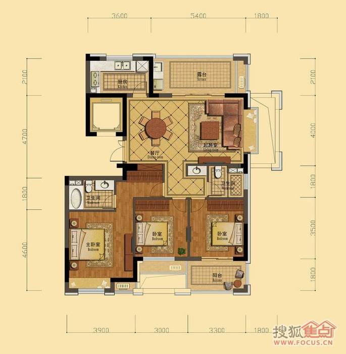 克拉公馆星座_效果图_主图_1