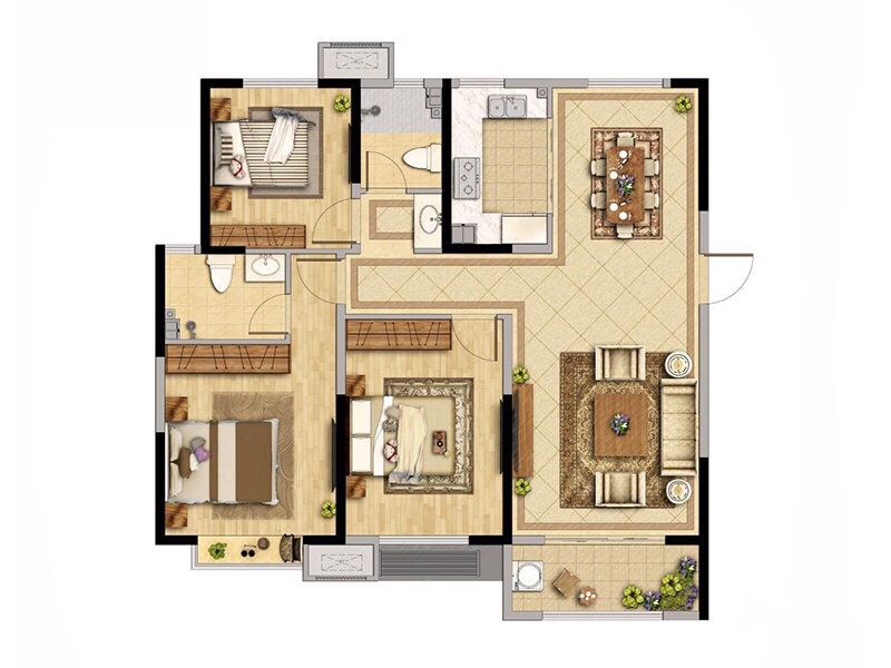 世茂摩天城_效果图_主图_1