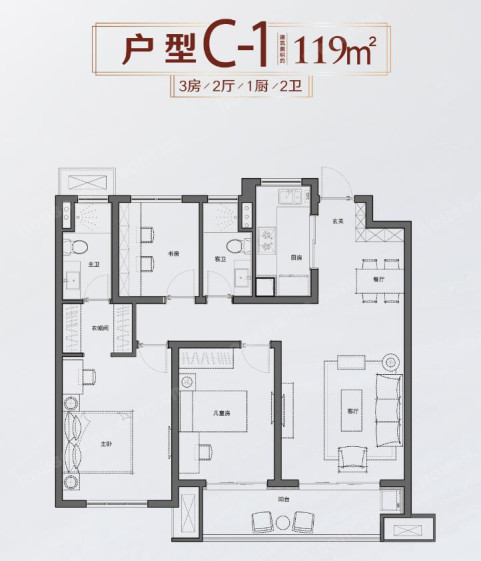 徐州_万科新都会_效果图_主图_1