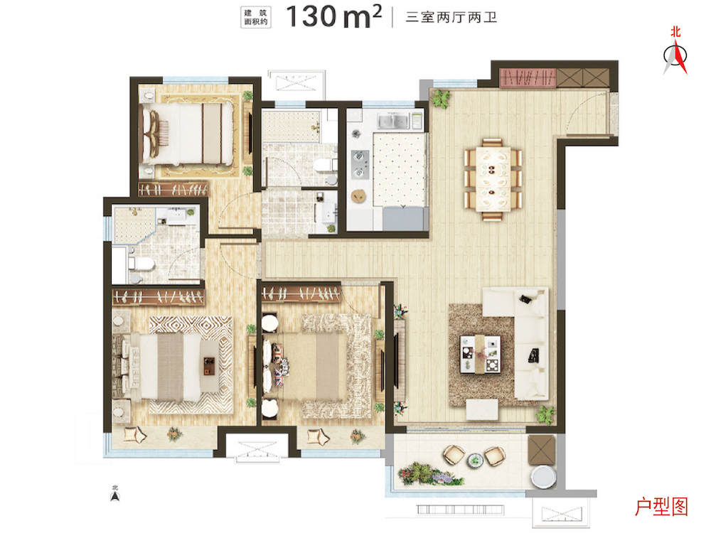 济阳万科时代之光_效果图_主图_1