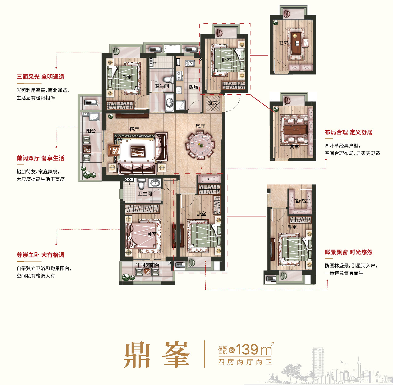金地长福天逸_效果图_主图_1