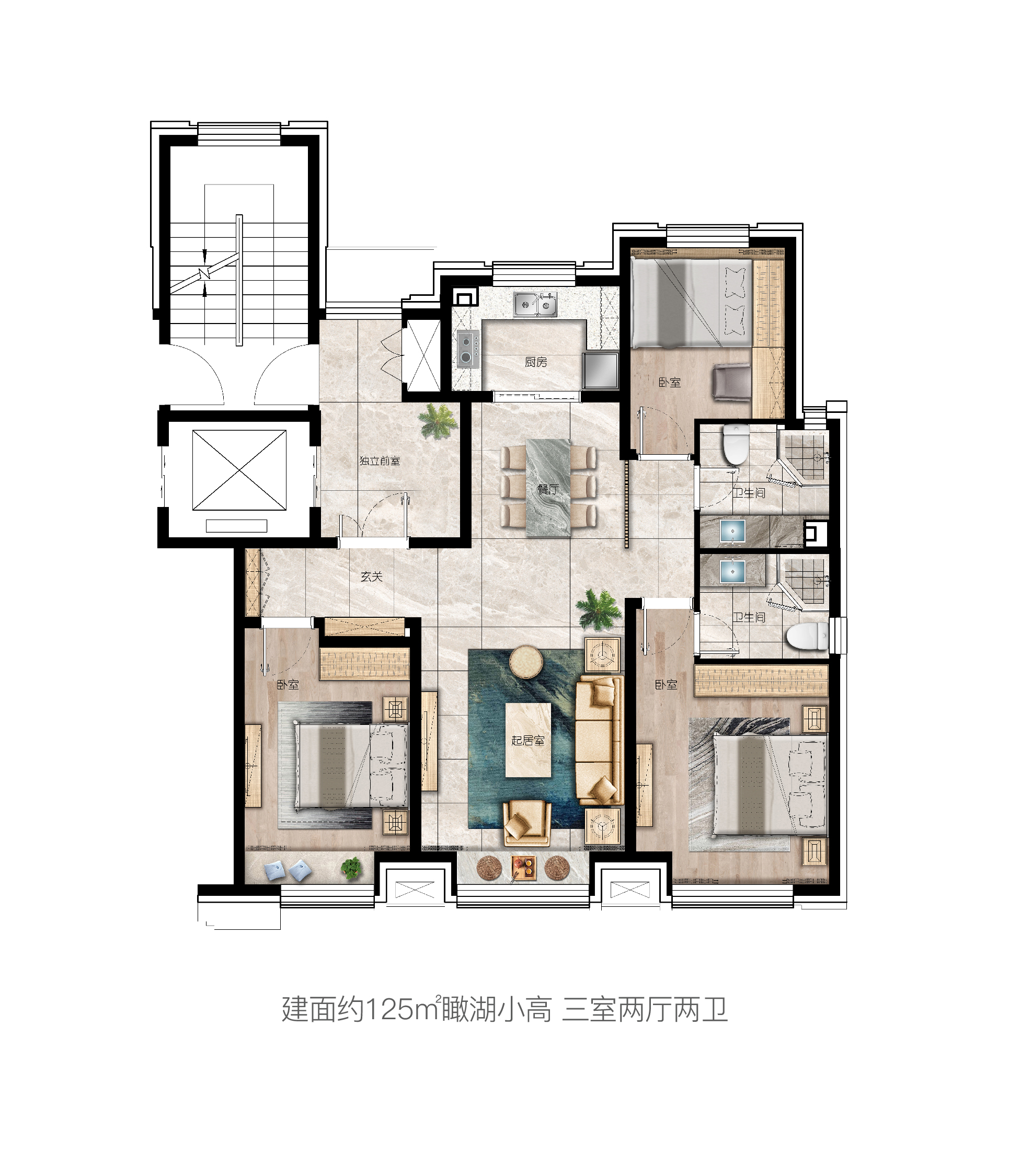 复地卡伦湖生态城_效果图_主图_1
