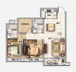 中建壹品佛山建投誉湖_效果图_主图_1