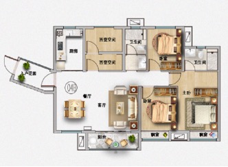 中建壹品佛山建投誉湖_效果图_主图_1
