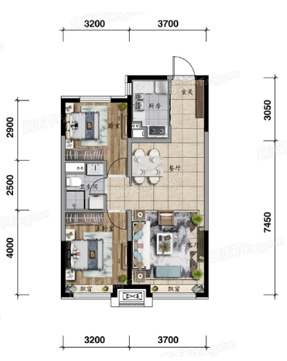 保利和光尘越_效果图_主图_1