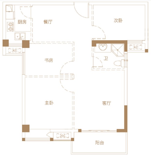 新投汇贤雅居_效果图_主图_1