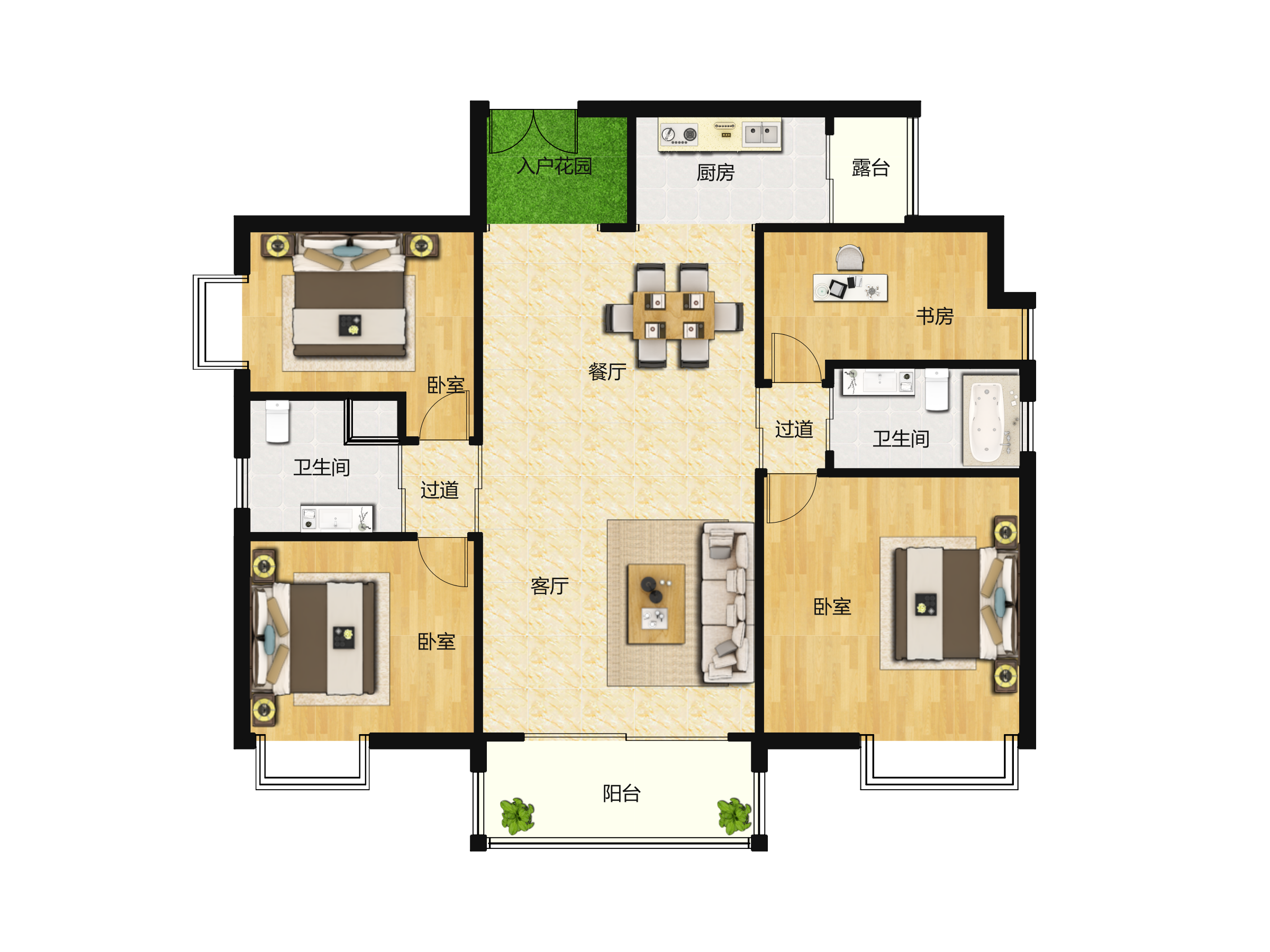 保利中悦广场_效果图_主图_1