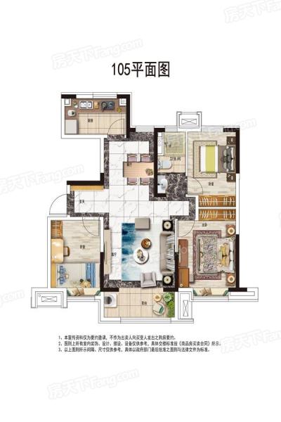 碧桂园拾光海_效果图_主图_1