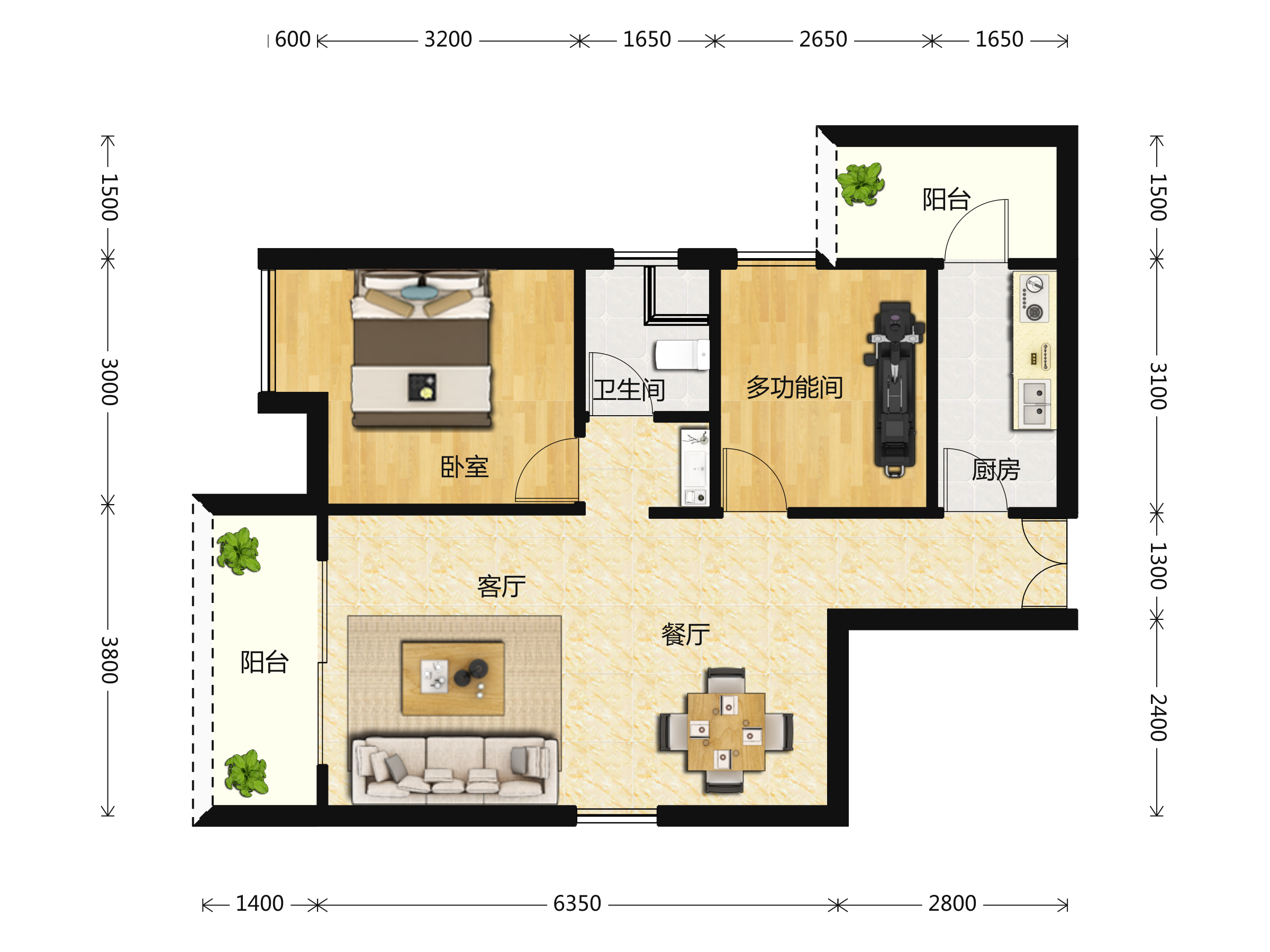 伟业华誉豪庭_效果图_主图_1