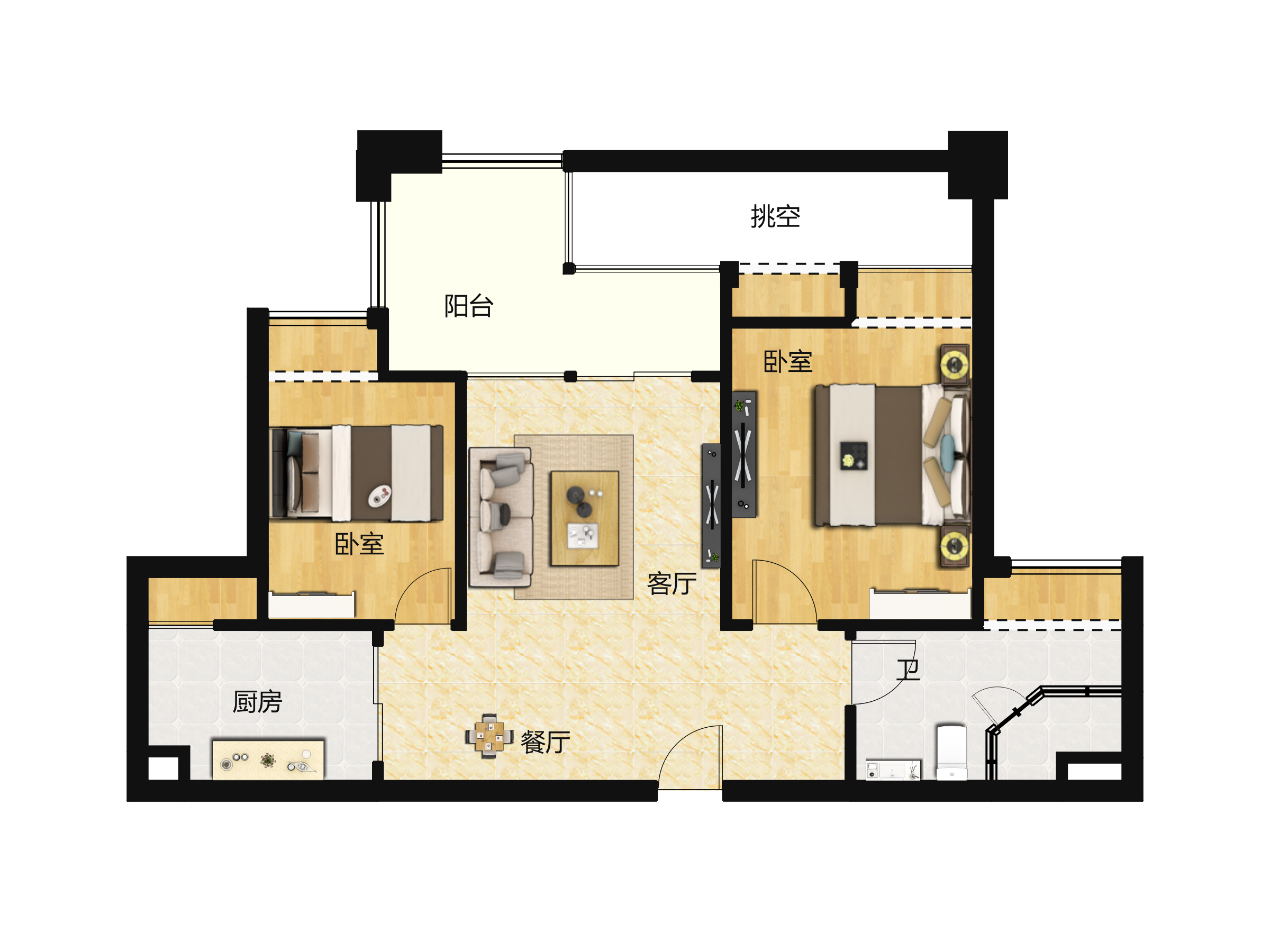 保利公园里（保利紫荆公馆）_效果图_主图_1