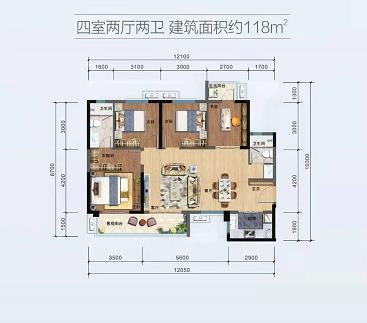 金辉优步湖畔_效果图_主图_1
