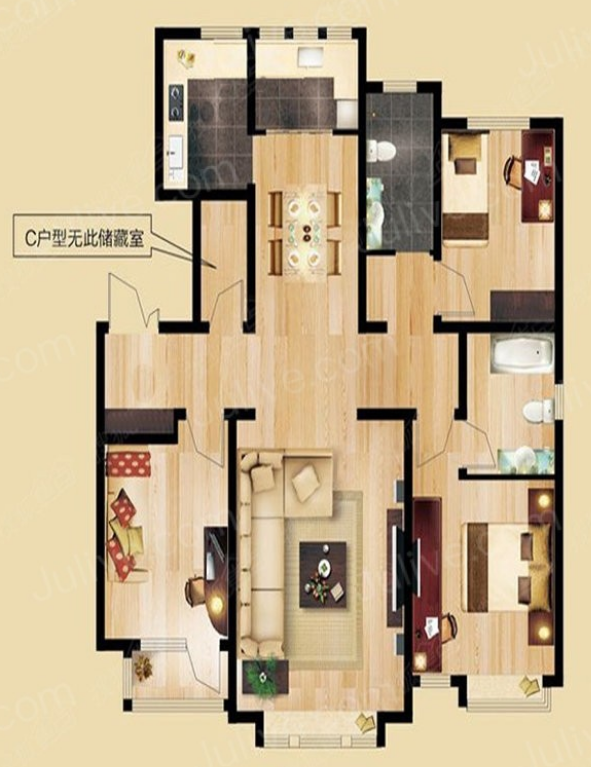 天房泊玺苑_效果图_主图_1
