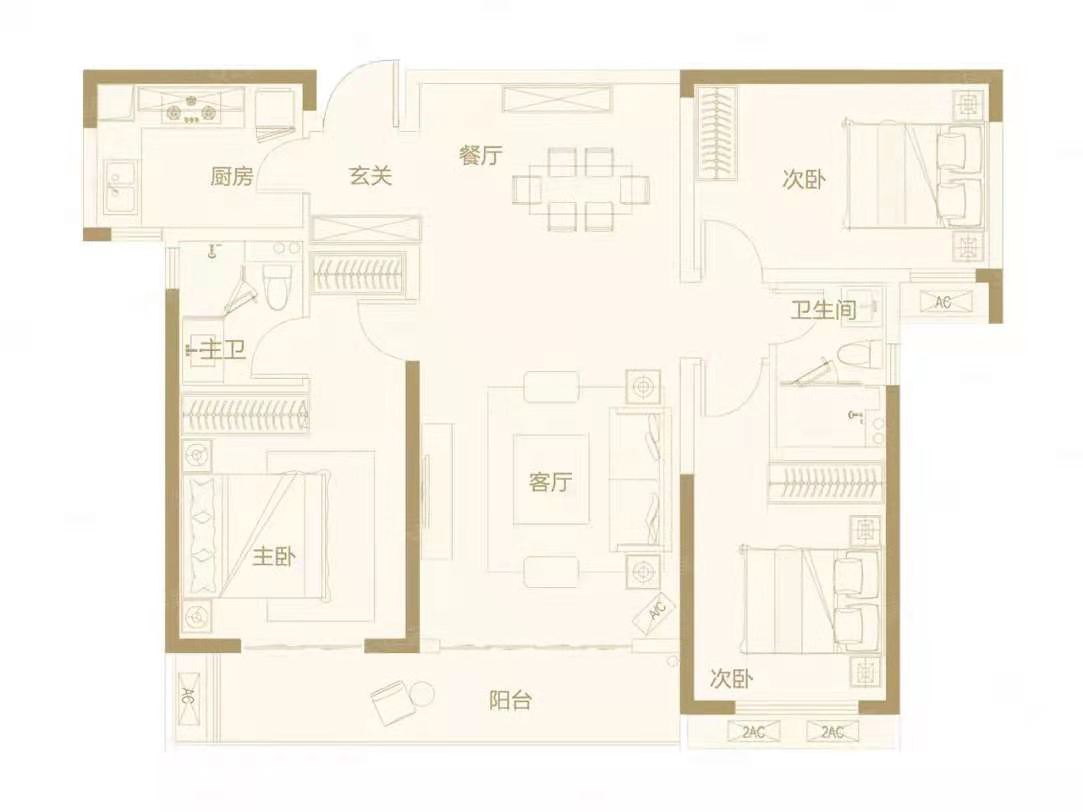 新城金茂梦想玺悦_效果图_主图_1