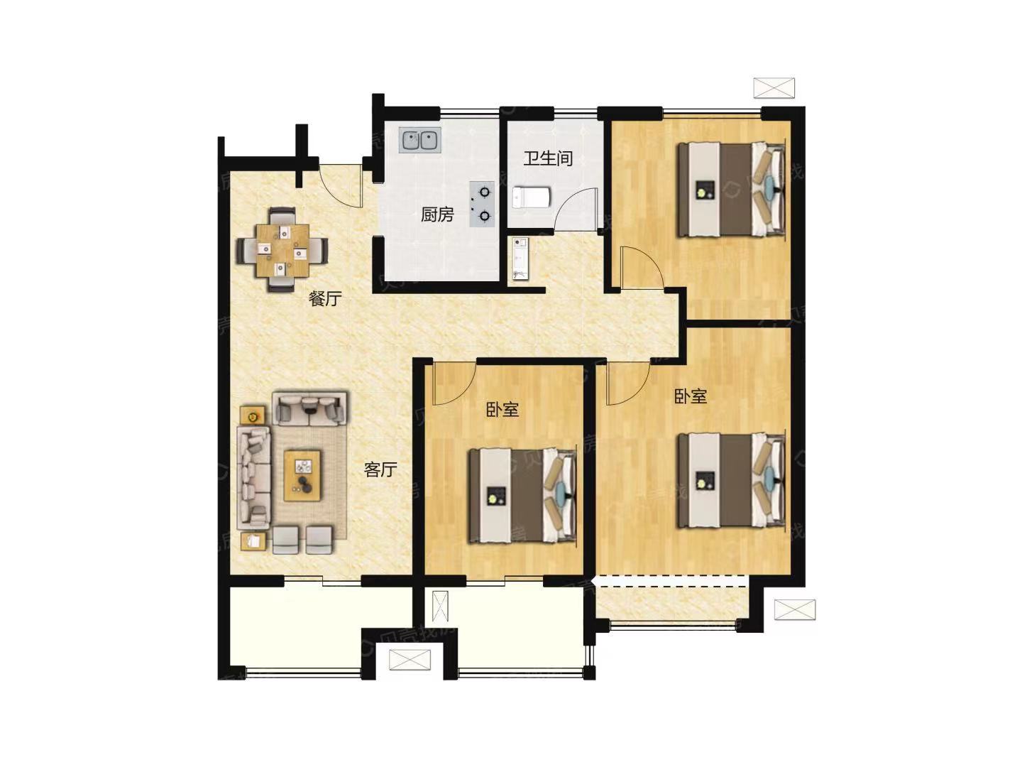 济南龙湖九里晴川_效果图_主图_1