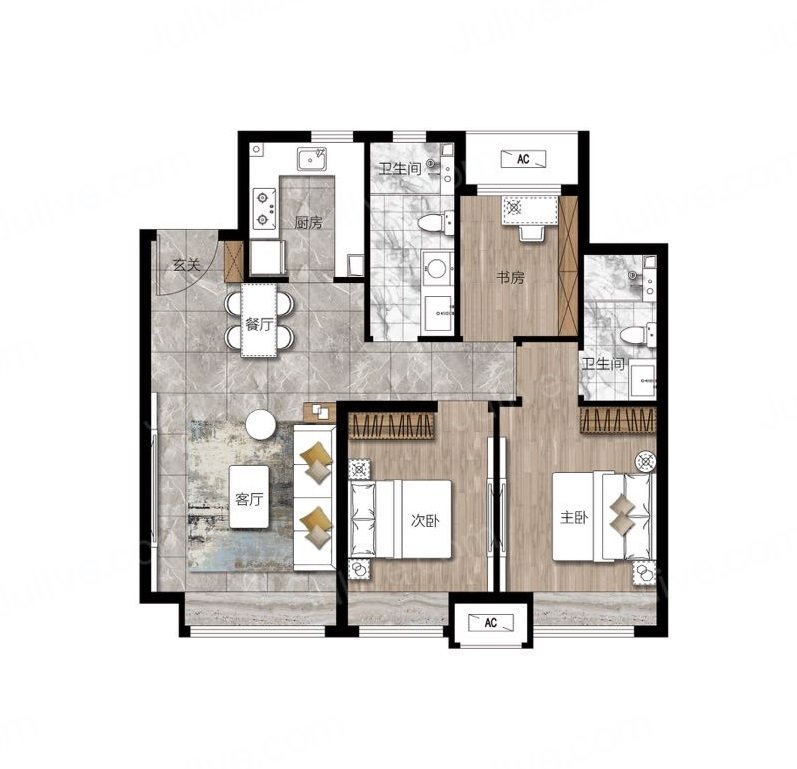 保利和光尘樾_效果图_主图_1