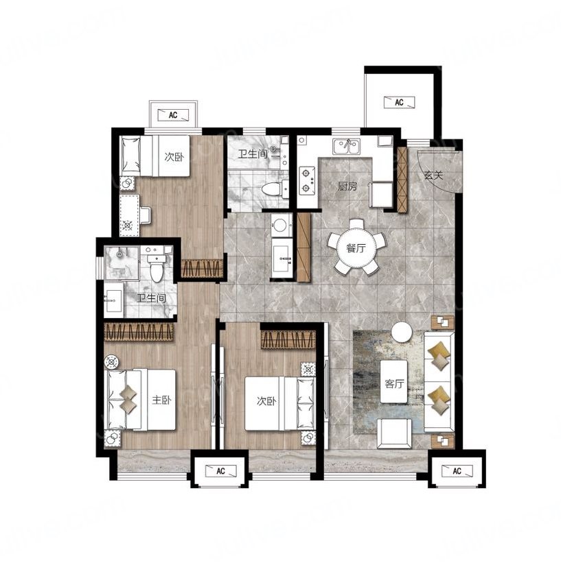 保利和光尘樾_效果图_主图_1