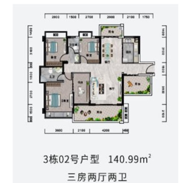 天翔湖沁庭_效果图_主图_1