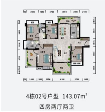 天翔湖沁庭_效果图_主图_1