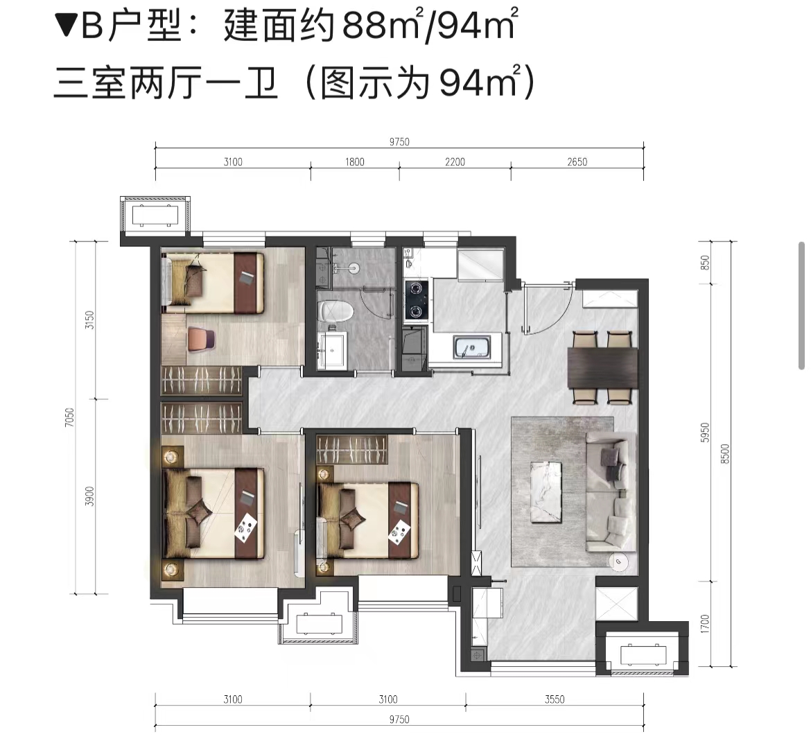万科滨江都会_效果图_主图_1
