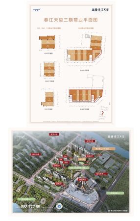 龙湖春江天玺三期商铺平面图