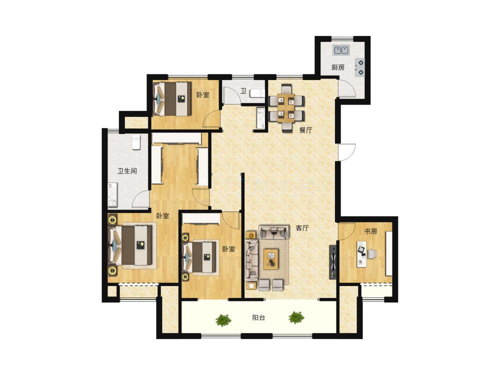 中建锦绣首府_效果图_主图_1